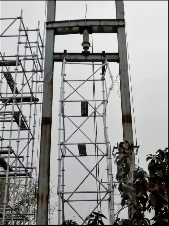 60系列盤(pán)扣腳手架垂直試壓試驗(yàn)機(jī)